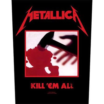 Metallica backpatch - Kill 'em all