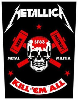 Metallica backpatch - Metal Millitia