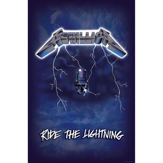 Metallica textielposter - Ride The Lightning