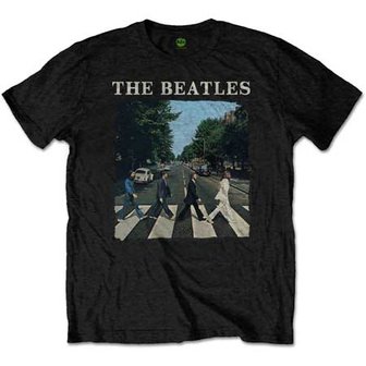 The Beatles T-Shirt - Abbey Road & Logo