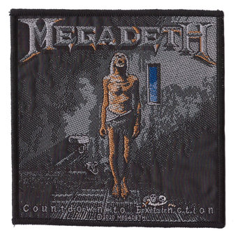 Megadeth patch - Countdown to extinction