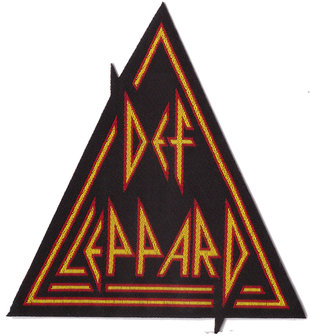 Def Leppard patch - Logo Cut Out