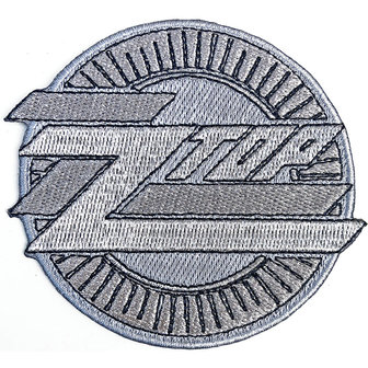 ZZ Top patch - Metallic Logo