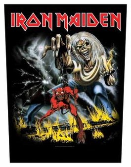 Iron Maiden backpatch - Number of the Beast