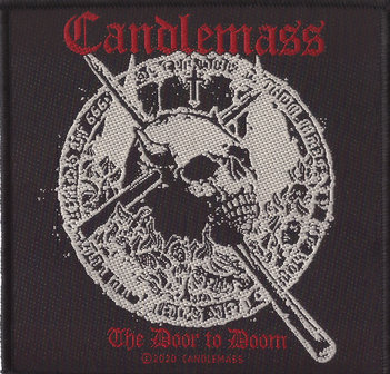 Candlemass patch - The Door To Doom