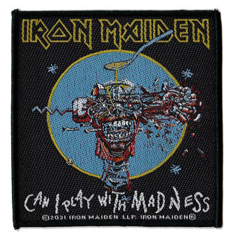 Iron Maiden patch - Can I Play With Madness