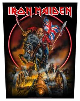 Iron Maiden backpatch - England