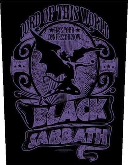 Black Sabbath backpatch - Lord Of This World