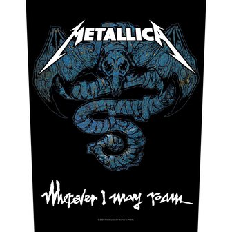 Metallica backpatch - Wherever I May Roam