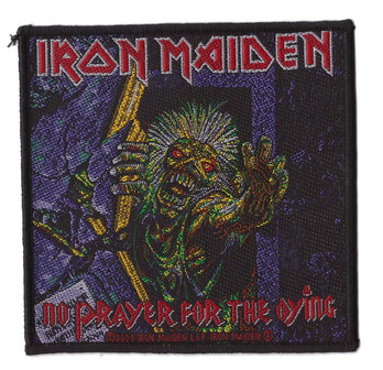 Iron Maiden patch - No Prayer For The Dying