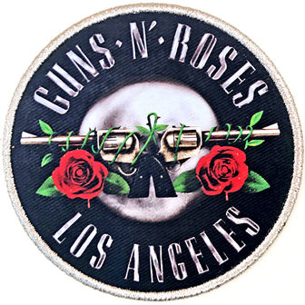 Guns N Roses patch - Silver Logo