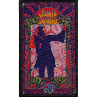 Janis Joplin patch - Floral Flame