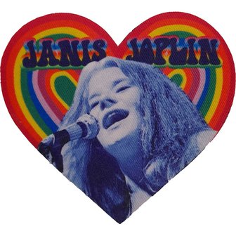 Janis Joplin patch - Heart