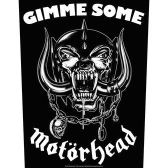 Motorhead backpatch - Gimme Some