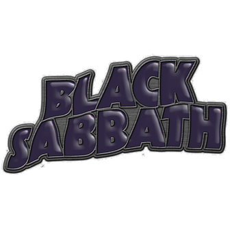 Black Sabbath speld - Purple logo
