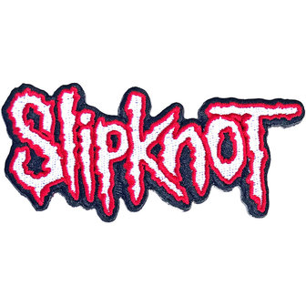 Slipknot patch - Logo / Red Border