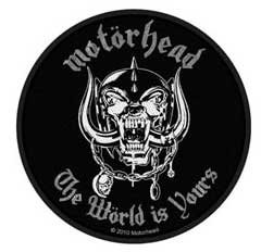 Motorhead patch - The World Is Yours