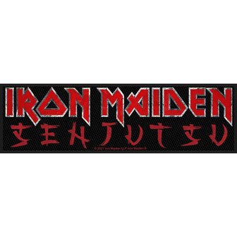 Iron Maiden superstrip patch - Senjutsu Logo