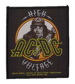 AC/DC patch - High Voltage Angus