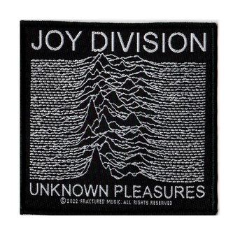 Joy Division patch - Unknown Pleasures