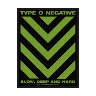 Type O Negative patch - Slow, Deep & Hard
