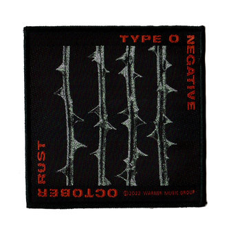 Type O Negative patch - October Rust