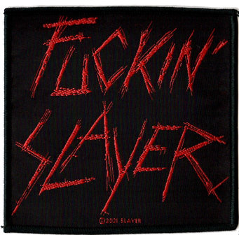 Slayer patch - Fuckin Slayer