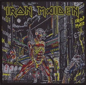 Iron Maiden patch - Somewhere in time