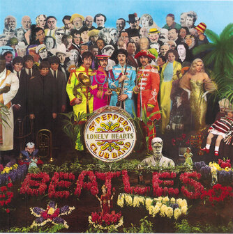 The Beatles wenskaart - Sgt Pepper