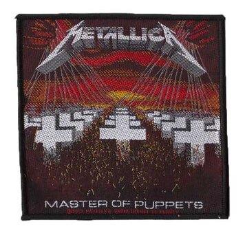 Metallica patch - Master Of Puppets