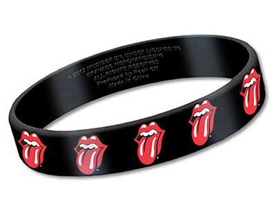 The Rolling Stones rekbare armband
