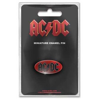 AC/DC speld - miniature enamel pin