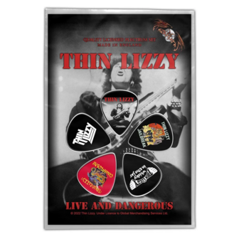 Thin Lizzy plectrum set - LIve and Dangerous