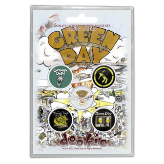 Green Day button set - Dookie