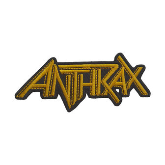 Anthrax patch - Yellow Logo