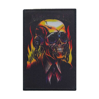 Megadeth patch - Flaming Vic
