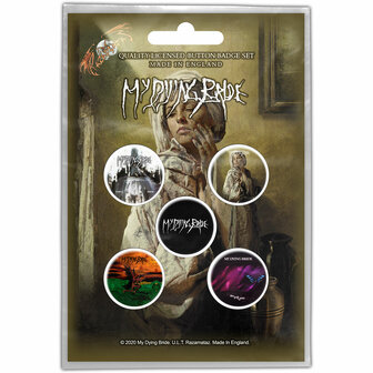My Dying Bride button set - The Ghost Of Orion