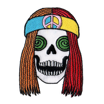 Skulls and Skeletons patch - Hippie