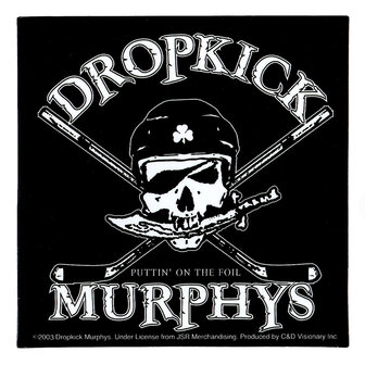 Dropkick Murphys sticker - Hockey Skull