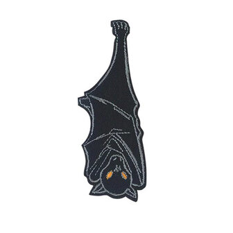 Vleermuis patch - Upside Down Bat