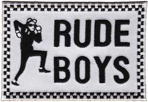 Ska patch - Rude Boys