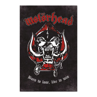 Motörhead Poster – Born To Lose