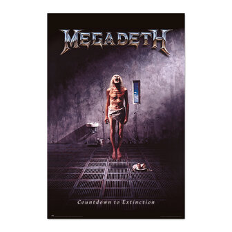 Megadeth Poster – Countdown To Extinction