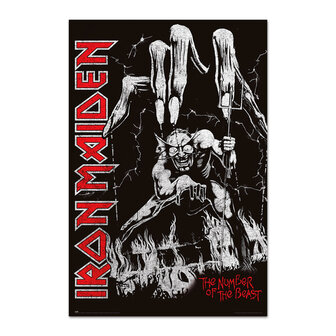 Iron Maiden Poster – The Number of the Beast
