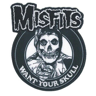 Misfits patch - Want Your Skull