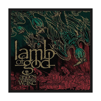 Lamb of God patch - Ashes of the Wake
