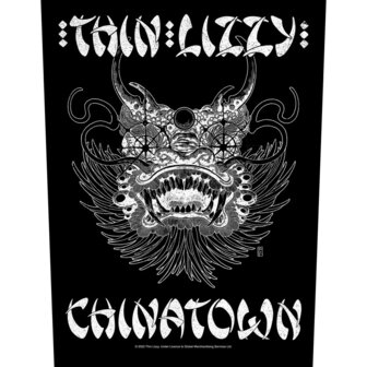 Thin Lizzy backpatch - Chinatown
