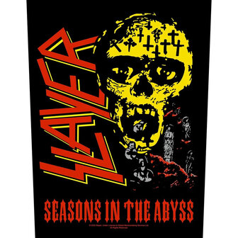 Slayer backpatch - Seasons in the Abyss