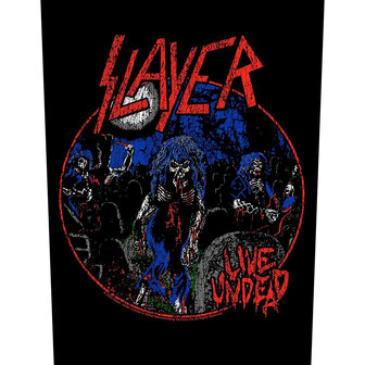 Slayer backpatch - Live undead