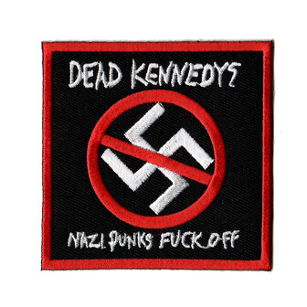 Dead Kennedys patch - Nazi Punks Fuck Off